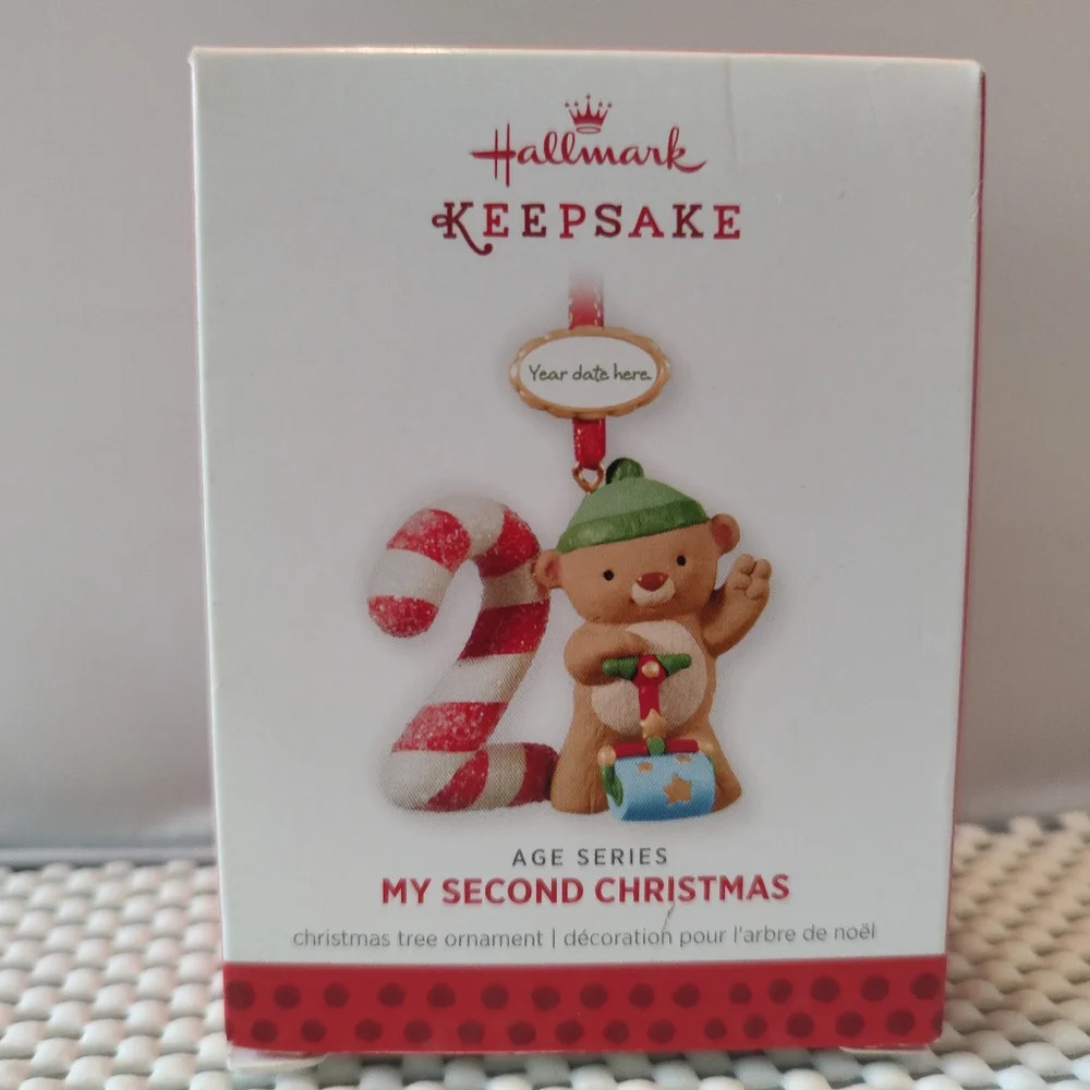 Hallmark Keepsake Christmas Ornament My Second Christmas 2013